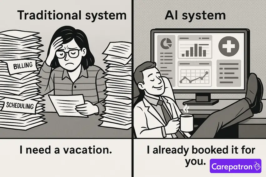 AI Medical Practice Management Software vs. Traditional Systems