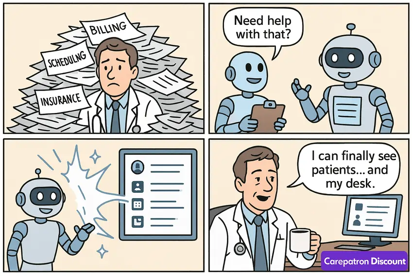 AI Medical Practice Management meme