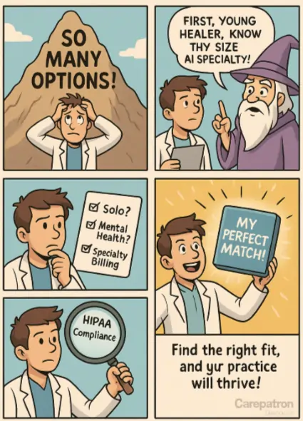 Choose the Carepatron Alternative for Your Practice Meme