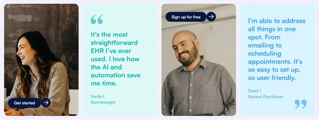 Carepatron User Testimonials