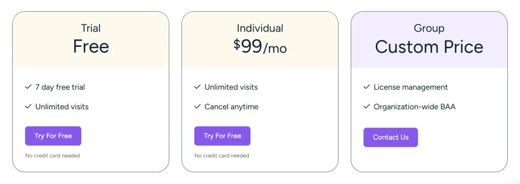 Freed AI Pricing Plans