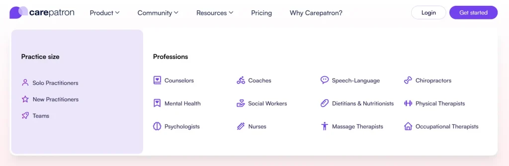 Carepatron Platform